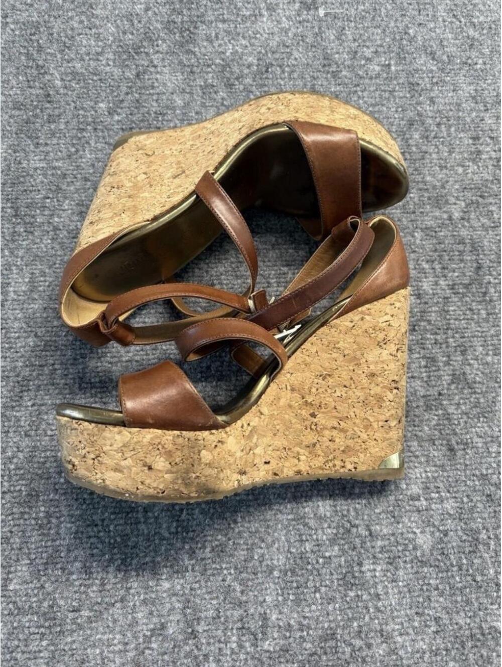 Jimmy Choo Women's Brown and Tan Court